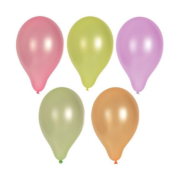PAPSTAR Ballon de baudruche Fluo, couleurs assorties