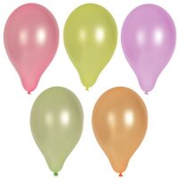PAPSTAR Ballon de baudruche Fluo, couleurs assorties