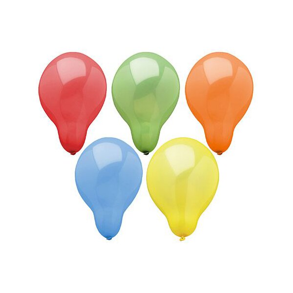 PAPSTAR Ballon de baudruche, diamètre: 190 mm, assorti