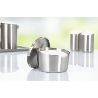 Esmeyer Zuckertopf mit Deckel VISTA, rund, silber