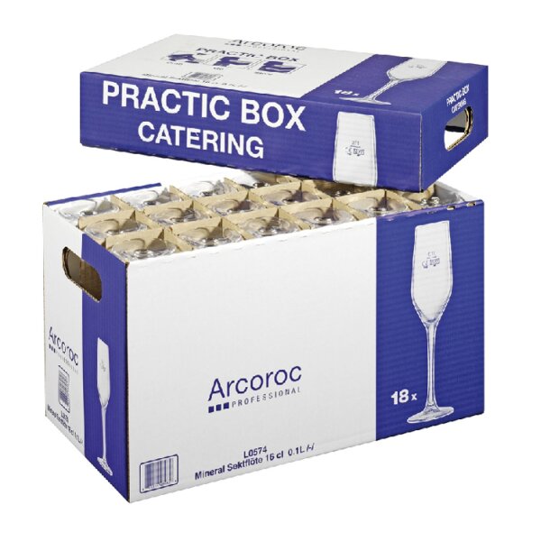 Esmeyer Arcoroc Flûte à champagne MINERAL, 0,16 l