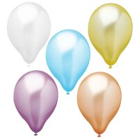 PAPSTAR Ballon de baudruche Pearly, couleurs assorties