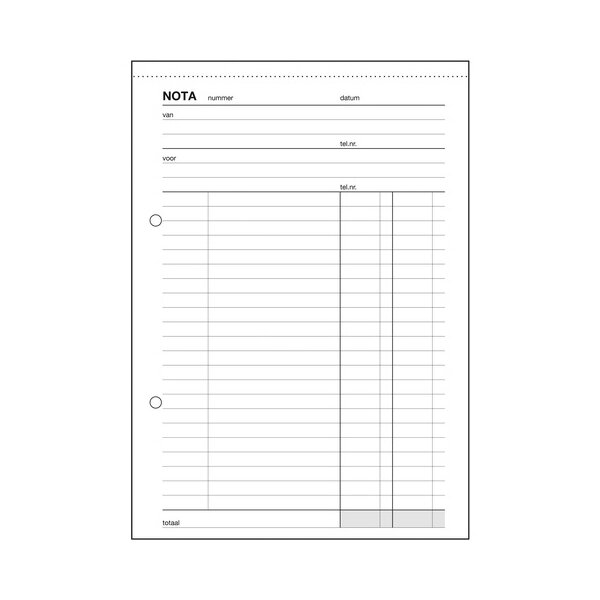 Expres Notablok, A5 staand, 100 vel