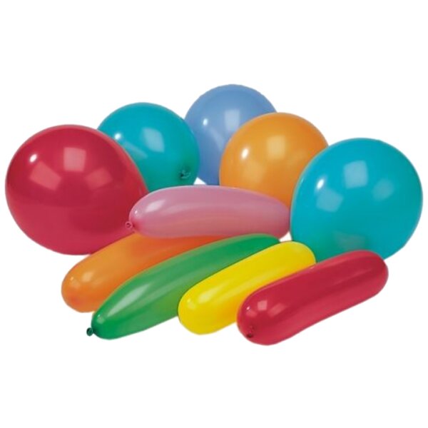 PAPSTAR Ballon de baudruche, assorti, 10 pièces