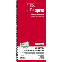 Expres Kilometerregistratie Autokosten, 2x 40 blad