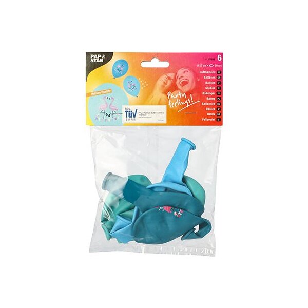 PAPSTAR Ballon de baudruche Flamingo, couleurs assorties