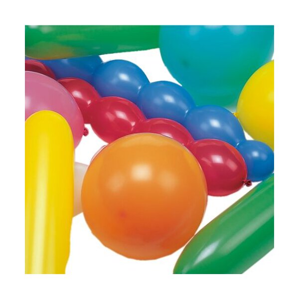 PAPSTAR Ballon de baudruche XXL, formes & couleurs assorties