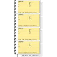 Expres Terugbelboek, zelfkopierend, 2 x 160 notities