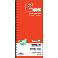 Expres Terugbelboek, zelfkopierend, 2 x 160 notities