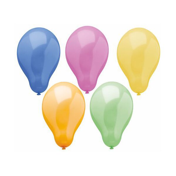 PAPSTAR Ballon de baudruche Trend, couleurs assorties