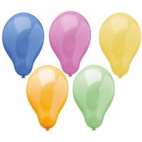 PAPSTAR Ballon de baudruche Trend, couleurs assorties