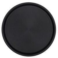 Esmeyer Serviertablett OHIO, rund, schwarz