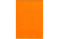 BÜROLINE Sichtmappen A4 620101 orange, matt 100...