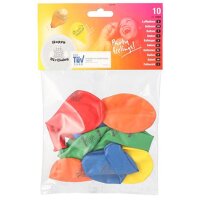 PAPSTAR Ballon de baudruche Happy Birthday, assorti