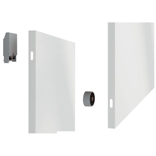 FRANKEN Tableau blanc mural Infinity, (L)900 x (H)600 mm