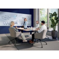 FRANKEN Tableau blanc mural Infinity, (L)900 x (H)600 mm