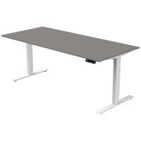kerkmann Sitz-Steh-Schreibtisch Move 3, (B)2.250 mm, grau