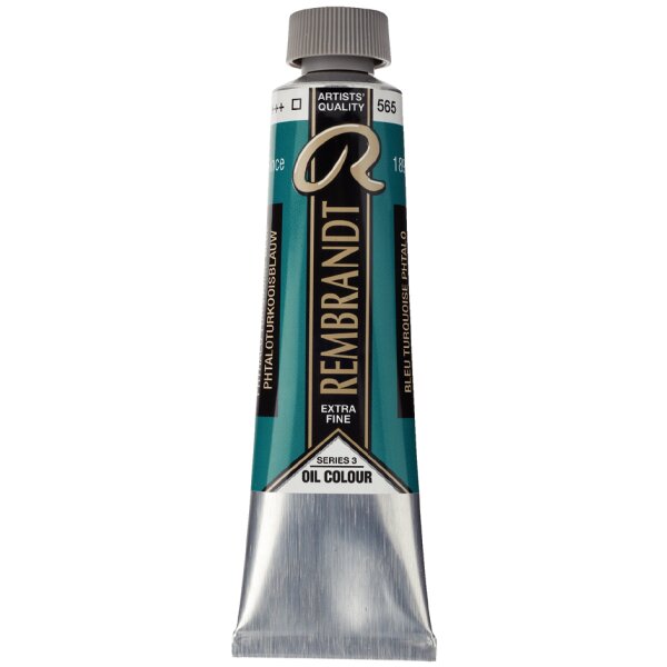 ROYAL TALENS Peinture à lhuile Rembrandt, turquoise phthalo