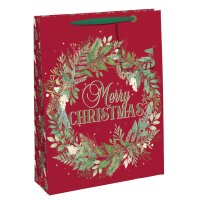 Clairefontaine Weihnachts-Geschenktüte "Merry...