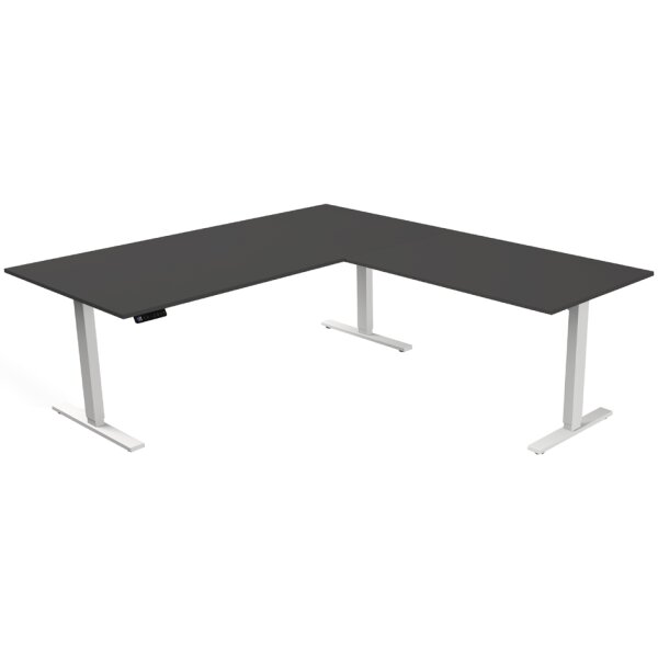 kerkmann Table de bureau assis-debout Move 3 avec angle