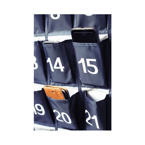 kangaro Smartphone-Wandorganizer mit 30 Fächern, nummeriert