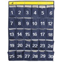 kangaro Smartphone-Wandorganizer mit 30 Fächern, nummeriert
