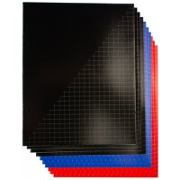 kangaro Schulheft, DIN A5, 10 mm kariert, farbig sortiert