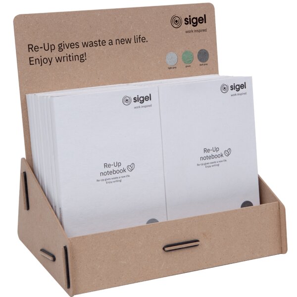 sigel Carnet de notes Re-Up, A5, présentoir