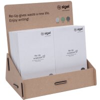 sigel Carnet de notes Re-Up, A5, présentoir