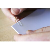 kangaro Büroklammern, verzinkt, 30 mm, silber