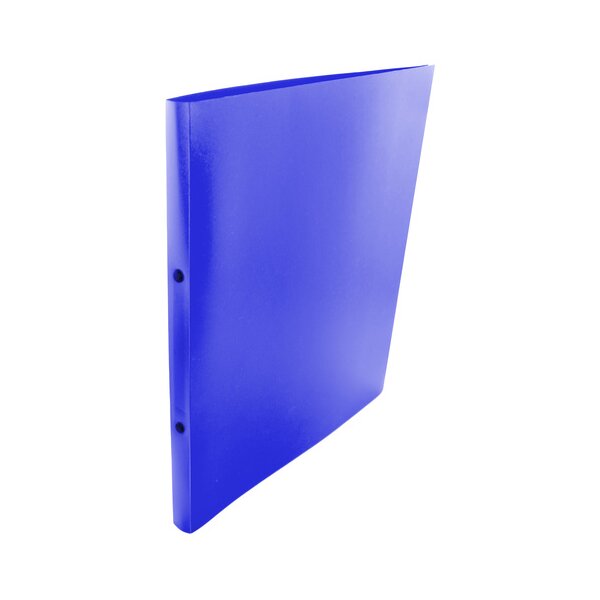 kangaro Classeur &agrave; anneaux, 2 anneaux, PP, A4, bleu