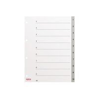 KOLMA Répertoires LongLife A4 19.114.03 gris 1-10