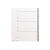 KOLMA Register LongLife A4+ 19.410.03 grau 1-10