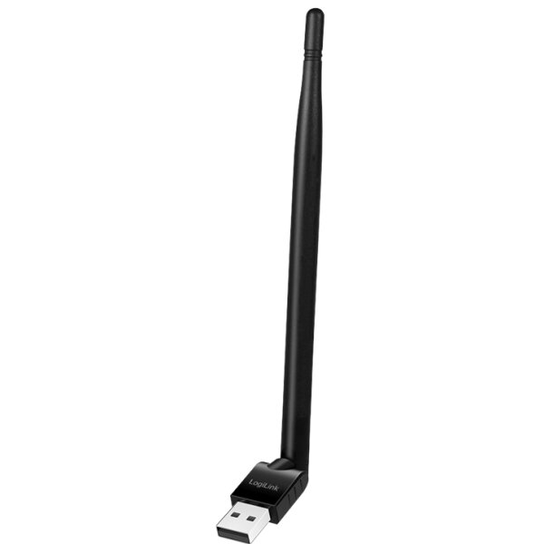 LogiLink Adaptateur USB-Bluetooth 5.3 avec antenne, noir