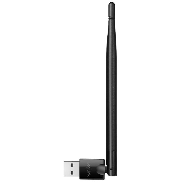 LogiLink Adaptateur USB-Bluetooth 5.3 avec antenne, noir
