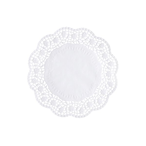 PAPSTAR Tortenspitze, rund, Durchmesser: 360 mm, weiss