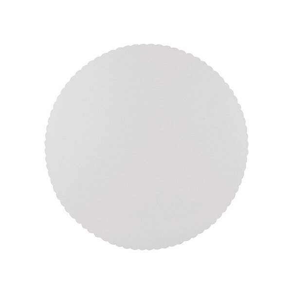 PAPSTAR Tortenunterlage "pure", rund, 300 mm, weiss, 10er