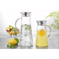 Esmeyer Glaskaraffe FARO, mit Griff, 1,7 Liter