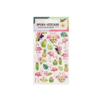 FOLIA Autocollant Epoxy 10x15cm 16304 Tropical