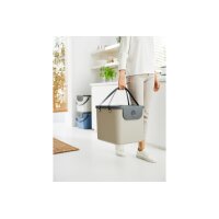 ROTHO Boîte de recyclage Albula 40l 1034407422 Cappuccino 358x340x400mm