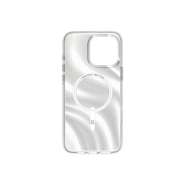 ZAGG Milan Cases Snap Apple 702315121 iPhone 16 Pro Max,Swirl Glit.