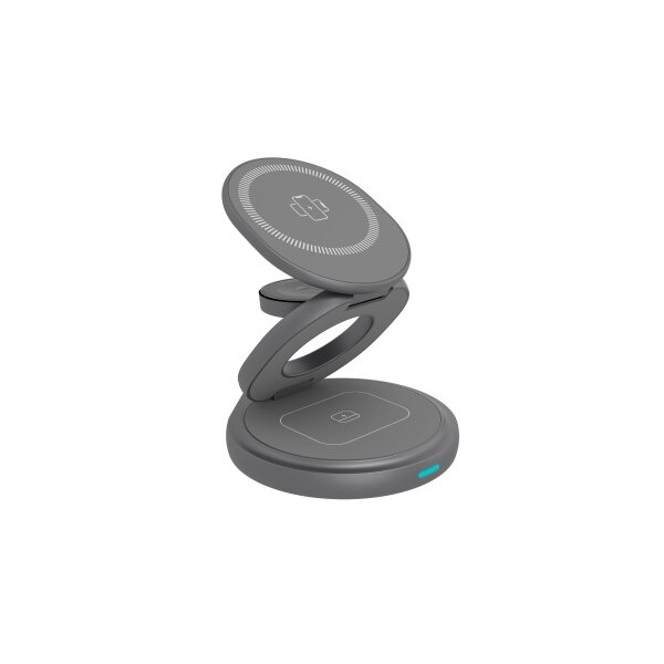 ICY BOX 3in1 Wireless Charging Stand IB-SH101-CH up to 15W, USB-C
