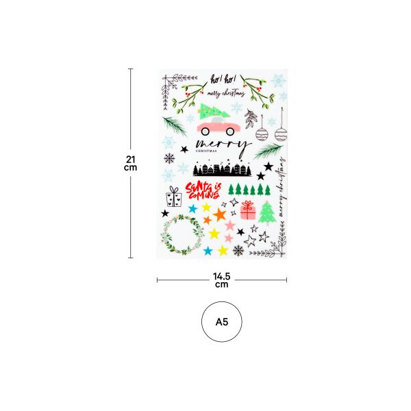 I AM CREATIVE Rub on Sticker A5 4010.59 Xmas