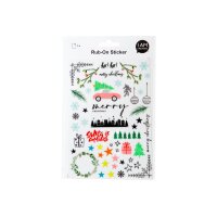 I AM CREATIVE Rub on Sticker A5 4010.59 Xmas