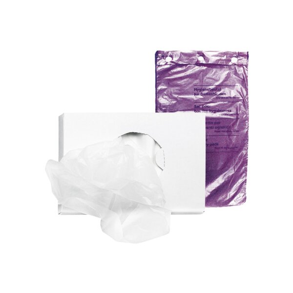 HARTMANN Sacs hygi&eacute;niques PE 19x33x28cm 723943 violet, 40x50 pcs.