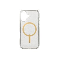 ZAGG Milan Cases Snap Apple 702315126 iPhone 16,Gold Glitter