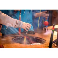 GLOREX Flachdochte 100cm 686217 Gr. 10,18,24