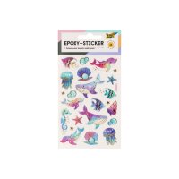 FOLIA Autocollant Epoxy 10x15cm 16302 Underwater