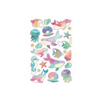 FOLIA Autocollant Epoxy 10x15cm 16302 Underwater