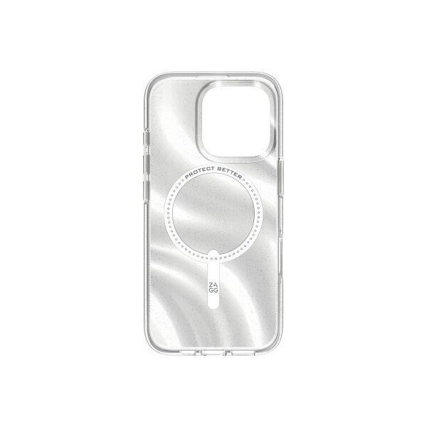 ZAGG Milan Cases Snap Apple 702315120 iPhone 16 Pro,Swirl Glitter